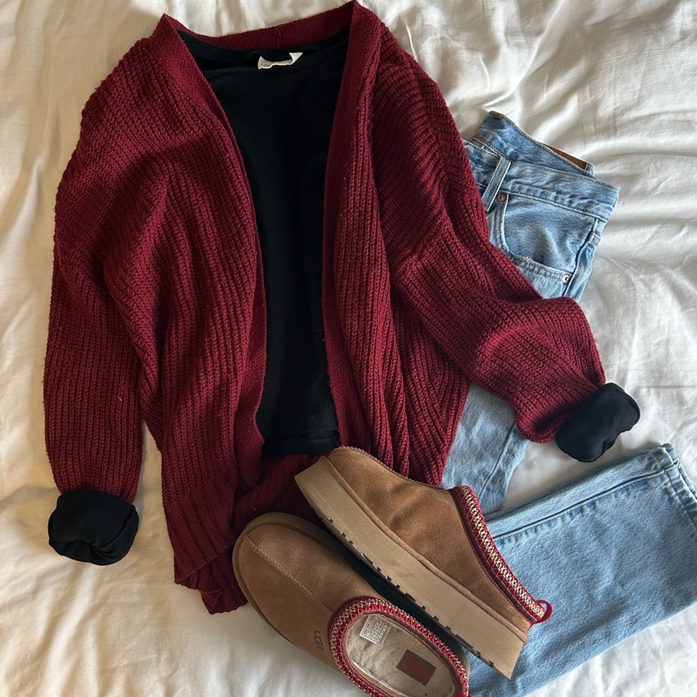 Red Cardigan
